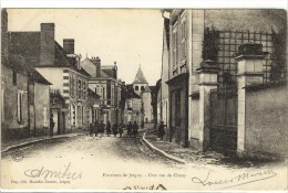 Carte Postale Ancienne Cheny - Environs De Joigny. Une Rue - Cheny