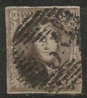6  Obl     4 Marges - 1851-1857 Medaillons (6/8)