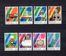 Rwanda   1984 .-   Y&T  Nº   1133/1140   ** - Unused Stamps