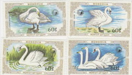 Mongolia 1986 Swans MNH - Swans