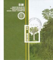New Zealand 1989 Trees Used Mini Sheet - Oblitérés