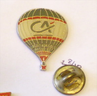 Montgolfiére , Banque Crédit Agricole Sud Est / Bank, Balloon, Ballon - Montgolfières