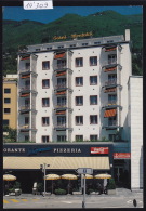 Locarno - Muralto - Piazza Stazione 7 : Hotel Garni Montaldi  E Pizerria La Carbonara ; Form. 10 / 15 (10´309) - Muralto