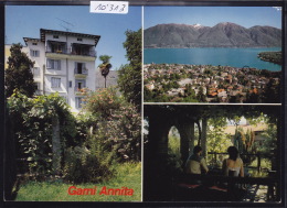 Locarno - Muralto - Via S. Gottardo 34 - Hotel Garni Annita - 3 Viste ; Form. 10 / 15 (10´313) - Muralto