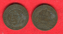 LUXEMBOURG - 10 CENTIMES 1865 - BRONZE - Luxembourg