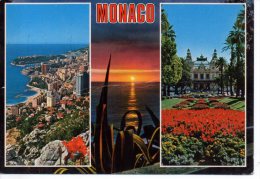 CP - PHOTO - SOUVENIR DE MONACO - PRINCIPAUTE - 738 -  MULTIVUES - GILLETTA - Tarjetas Panorámicas