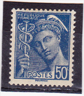FRANCE   1938-41  Y.T. N° 414A  NEUF*  Trace De Charnière - 1938-42 Mercure
