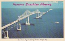 Florida St Petersburg Sunshine Skyway Bridge - St Petersburg