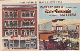 Michigan Detroit Kartsen's Cafeteria Cascade Room - Detroit