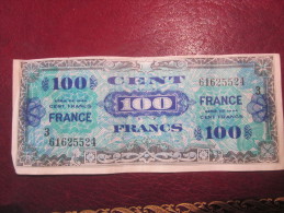 BILLETS 100 FRANCS TRESOR - 1944- VOIR PHOTOS - 1945 Verso Frankreich