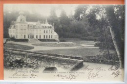 Cpa Precurseur Habay-la-vieille Chateau De La Trapperie Voyagé 1904 Timbre Entier Cachet Luneville Et Arlon - Habay