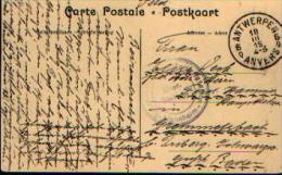 Belgique/Allemagne (Antwerpen--->Triberg) - Pli En Franchise Militaire (18 III 1915) - Landsturm-Infanterie Bataillon - Storia Postale