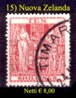 Nuova-Zelanda-0015 - Steuermarken/Dienstmarken