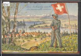 ARMEE SUISSE - LA SENTINELLE SUISSE - ED. MAX KÜNZLI No 8998 -TB - Sent