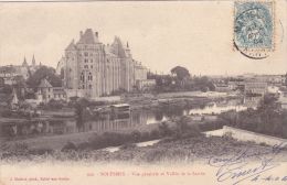 Cp , 72 , SOLESMES , Vue Générale Et Vallée De La Sarthe - Solesmes