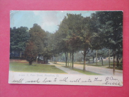 Rotograph----  Ohio > Massillon  East Main Street  1906 Cancel   Ref 958 - Other & Unclassified