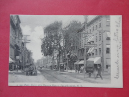 Rotograph----- New York > Poughkeepsie    Main Street   & Morgan House 1906 Cancel     Ref 958 - Albany