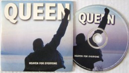 Queen CD Single 2 Titres Heaven For Everyone Collector Très Bon état - Rock