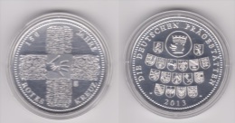 DEUTSCHLAND Medalla 2.013 Silver "150 Jahre Rotes Kreuz-Die Deutschen Pragestatten"  SC/UNC   DL-10.375 - Other & Unclassified