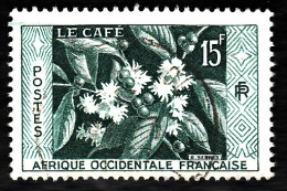 AOF 1956 -  YT  62 -  Café -  Oblitéré - Oblitérés