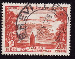 AEF 1956 -  YT 235 -  Libreville -  Oblitéré - Used Stamps