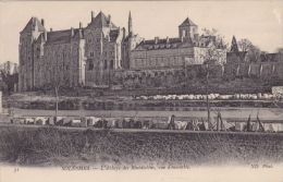 Cp , 72 , SOLESMES , L'Abbaye Des Bénédictins , Vue D'ensemble - Solesmes