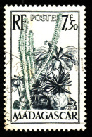MADAGASCAR  1954  -  Y&T  322  -    Composition Florale    - Oblitéré - Usati