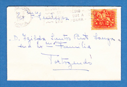 LISBOA  - 5-III-1956 - Cartas & Documentos