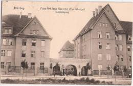 Jüterbog Fuss Artillerie Kaserne Fuchsberge Haupteingang Wache 4.11.1918 Gelaufen - Jüterbog