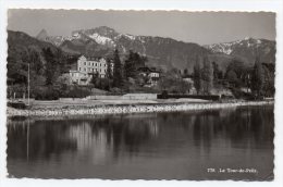 Cpsm - Suisse - Bon-Rivage La Tour De Peilz - (9x14 Cm) - VD Canton De Vaud - La Tour-de-Peilz