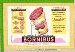 BUVARD  : La Moutarde BORNIBUS - Senf