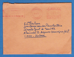 ENVELOPPE, MARCOFILIA -- LISBOA, ENTRECAMPOS - 26.12.1979 - Covers & Documents