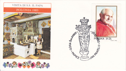2681 Sur FDC Illustrée Commémorant Le Voyage Du Pape Jean-Paul II En Pologne - 1983 - FDC