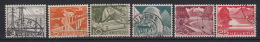 Série Complète Technique Et Paysages, 1949. Oblitérés Propres. N°297-308. Cote 12,00 CHF - Unused Stamps