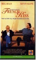 VHS Video Komödie,  French Kiss   -  Mann Weg , Koffer Weg....und Ganz Paris Träumt Von Der Liebe   -  Von 1995 - Romantici