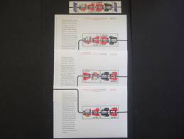 NETHERLANDS CEPT 2013  STRIP + STAMPS FROM BOOKLET Different Perforation, Different Setting MNH ** (BOXENG-1175) - 2013