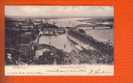 1 Cpa Dordrecht Panorama Van Af De Groote Kerk - Dordrecht