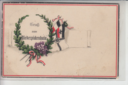 0-7231 NARSDORF - NIEDERPICKENHAIN, Patriotica-Karte 1915 - Geithain