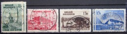 BELGIQUE          N° 484/487         OBLITERE - Used Stamps