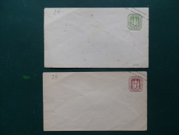 50/028   2 ENVELOPPES  XX - Hamburg (Amburgo)