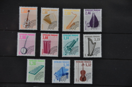 K 074 ++ FRANCE 1992 PRÉOBLITÉRÉS MUZIEK MUSIC MUSIQUE INSTRUMENTS  MNH NEUF ** - Autres & Non Classés