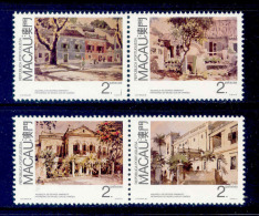 ! ! Macau - 1989 Camoens Museum (Complete Set) - Af. 590 To 593 - MNH - Nuovi