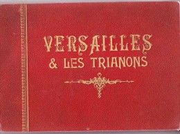 PHOTOGRAPHIE  CARTON, Album Avec 24 Photos De Carton Dur VERSAILLES  & LES TRIANONS ,CARDBOARD , PAPPE - Albums & Collections