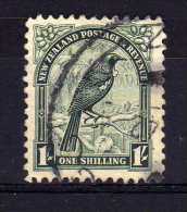 New Zealand - 1941 - 1 Shilling Definitive (Perf 12½) - Used - Used Stamps