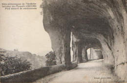 France-Postcard Unused-Interieur De Tunnels A Roums-2/scans - Ruoms