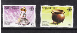 Seychelles   -   1984.  Bambolina  E  Pentola. Bobblehead And Pot. MNH - Puppen