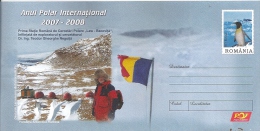 ROMANIAN EXPLORERS, GHEORGHE NEGOITA, COVER STATIONERY, ENTIERE POSTAUX, 2008, ROMANIA - Explorateurs