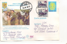 PEACE MAINTAINING ROMANIAN SOLDIERS, POSTCARD STATIONERY, 1999, ROMANIA - Briefe U. Dokumente