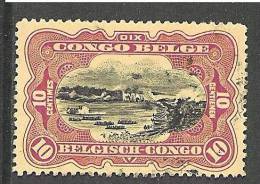 CONGO BELGE 65 Cote 0.20 T14  Used - Gebraucht