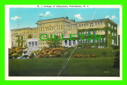 PROVIDENCE, RI - R. I. COLLEGE OF EDUCATION - TRAVEL IN 1934 - PUB. BY BERGER BROS - - Providence